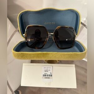 Gucci Women's Tortoise Sunglasses